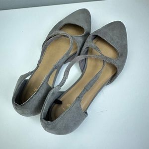 Gap Gray Criss Cross Flats